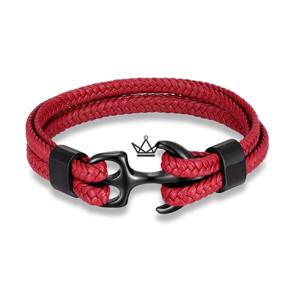 Neptune Twins Bracelet - Double Rope Anchor - 3 Finishes 3 Sizes — view 20