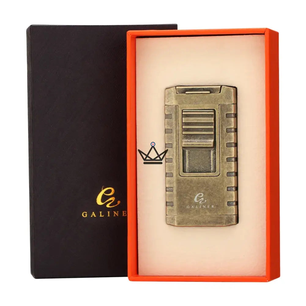 HERITAGE EDITION Torch Lighter — 3 Blue Flame Torches, Punch & Cigar Holder | 3 Finishes — view 11