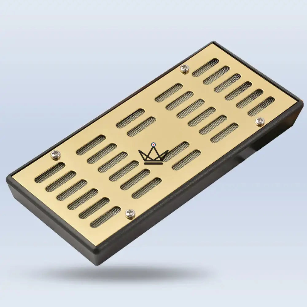 Zigarrenbefeuchter QUORUM CELL – Oasis-Schaum, Metallfront | Zigarrenhumidor – Ansicht 5