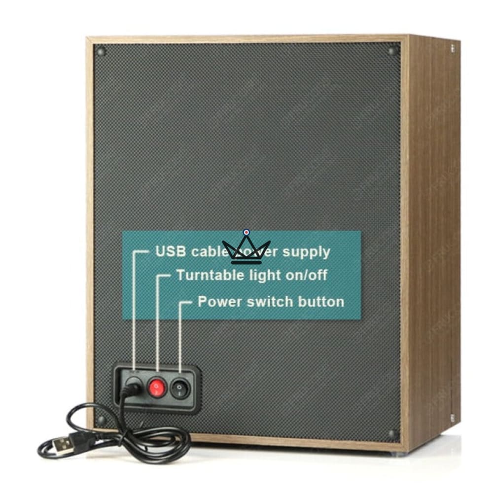 Uhrenbeweger WoodWind für Automatikuhren – Nussbaum & LED, 1 bis 4 Uhren | 5 Modi – Ansicht 7