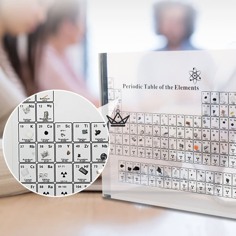 Decorative Periodic Table with Real Elements - Mendeleev — view 9